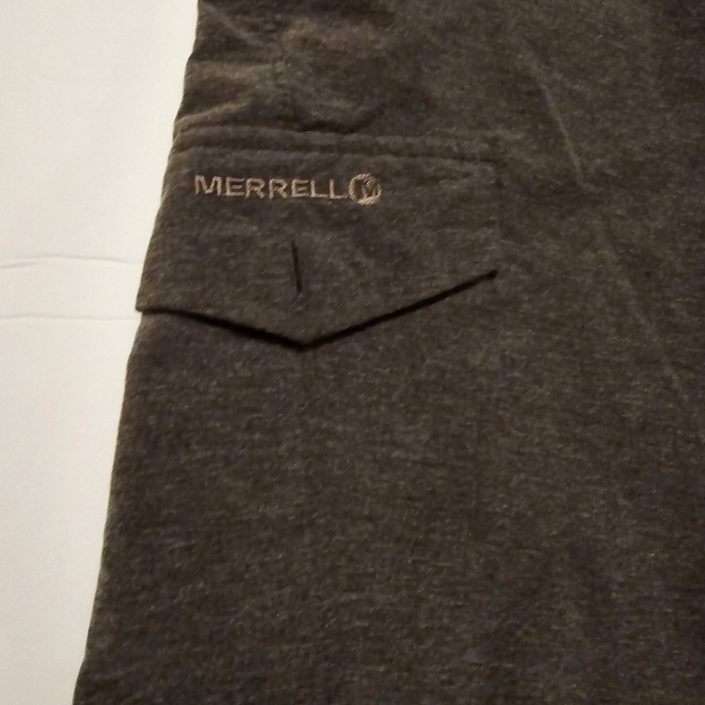 Merrell Cargo Shorts Women's Sz 2 Hiking Outdoor Camping Opti Wick UPF 50 Gray - Picture 3 of 15